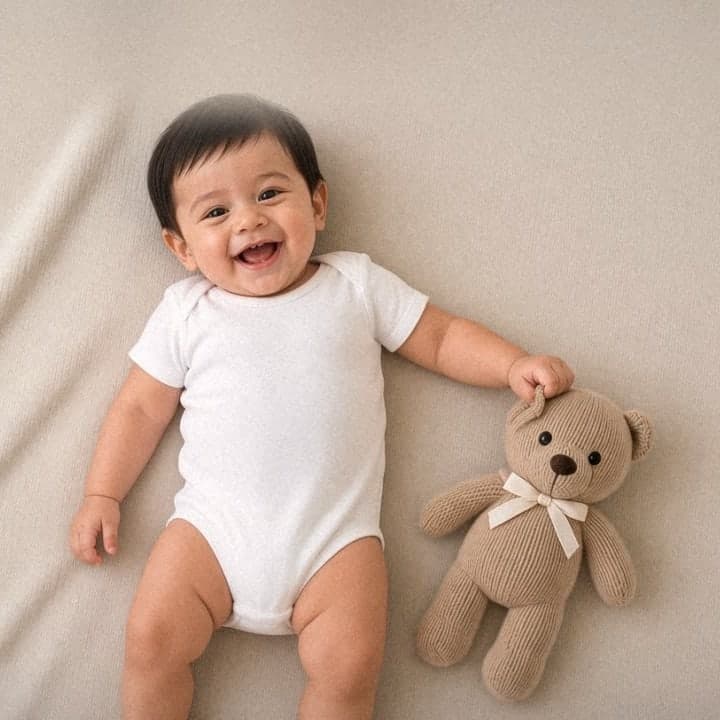 Benja, 8 meses